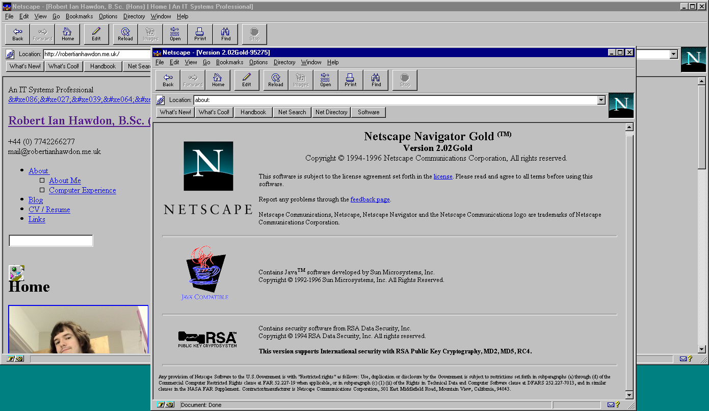 netscape browser